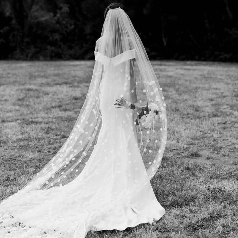 Anthropologie Theia Christie Chapel Veil NEW - Picture 5 of 5